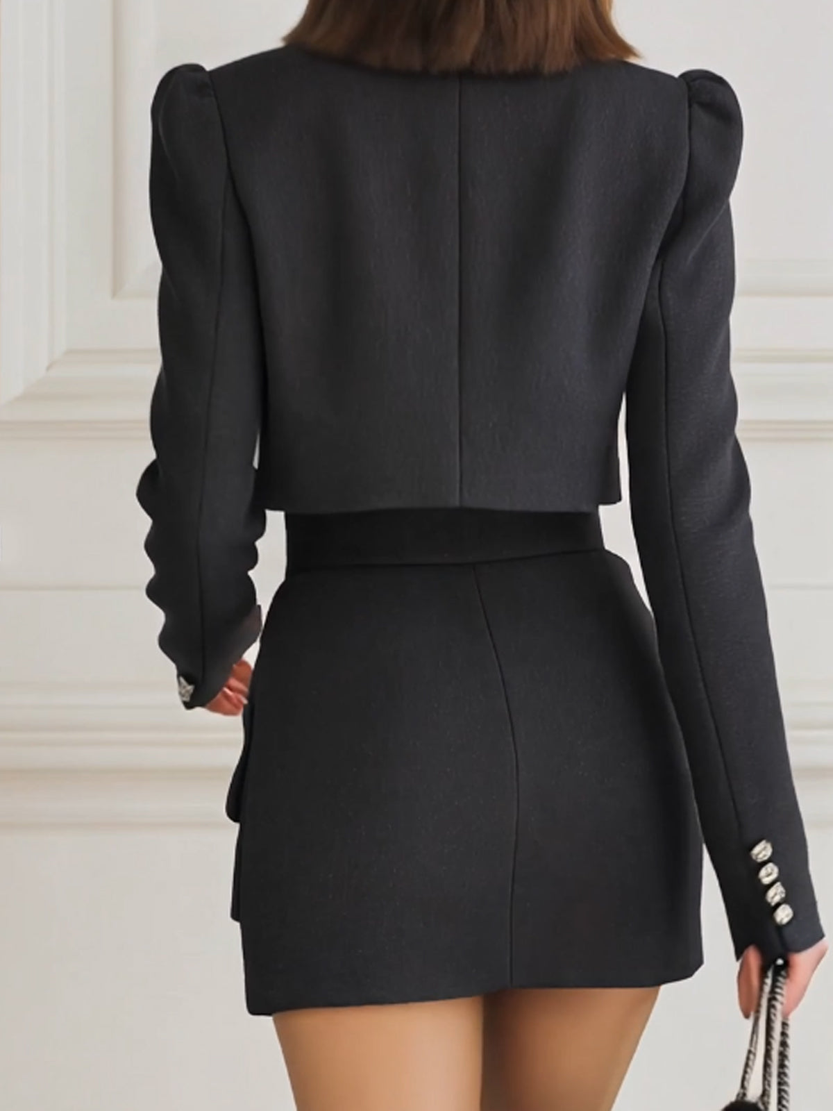 Black Bow Temperament Pocket Set
